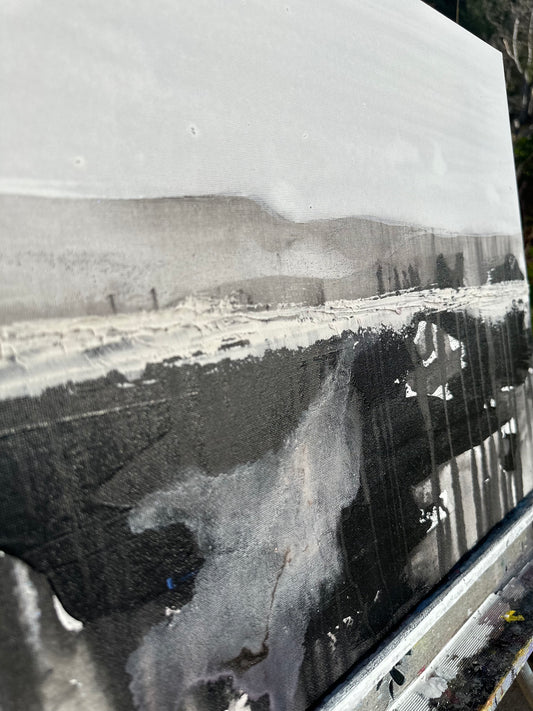 SOLD “Foggy Morning at the Coast”