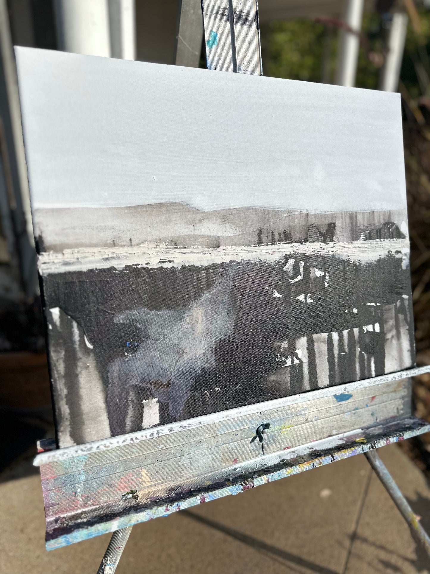 SOLD “Foggy Morning at the Coast”